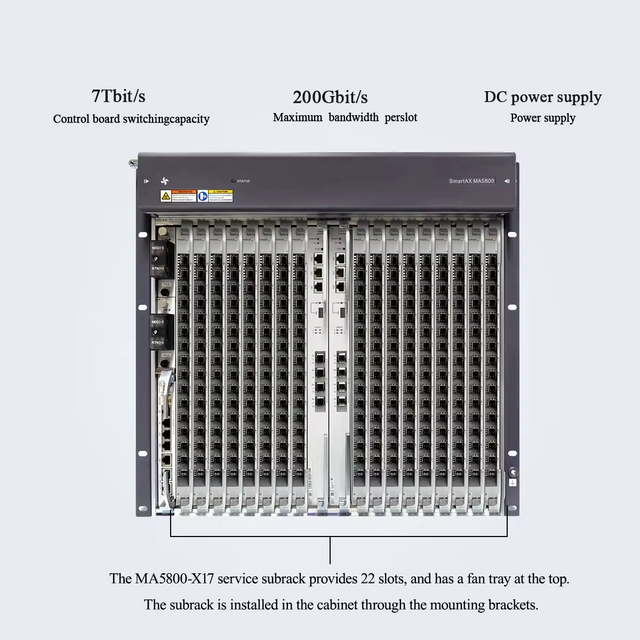 HUAWEI Smartax MA5800-X17 OLT CA o CC
