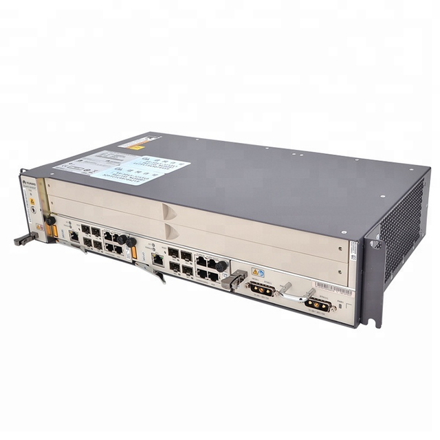 Venta caliente HUAWEI MA5608T GPON 2*MCUD 2*MPWC 2*GPFD 16 puertos C+ GPON OLT