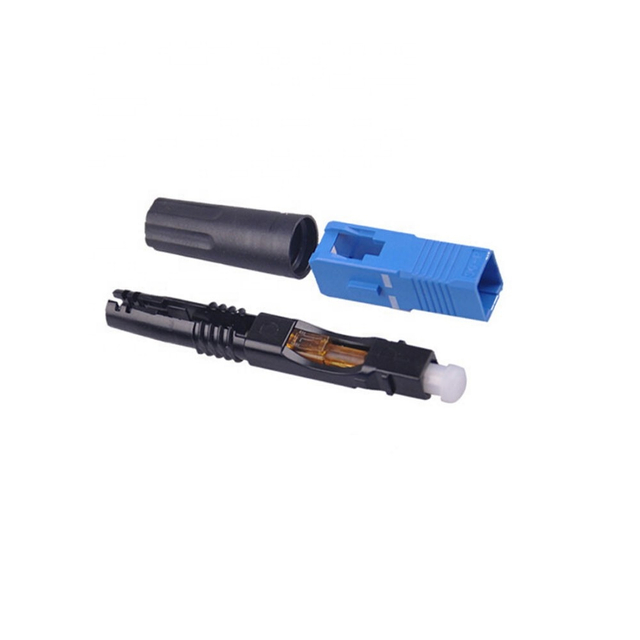 Conector r&aacute;pido SC/UPC (tipo flip) de grado de telecomunicaciones