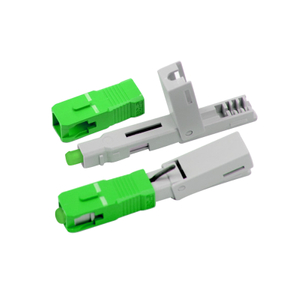 Conector r&aacute;pido SC/APC (tipo flip) de grado de telecomunicaciones directamente de f&aacute;brica
