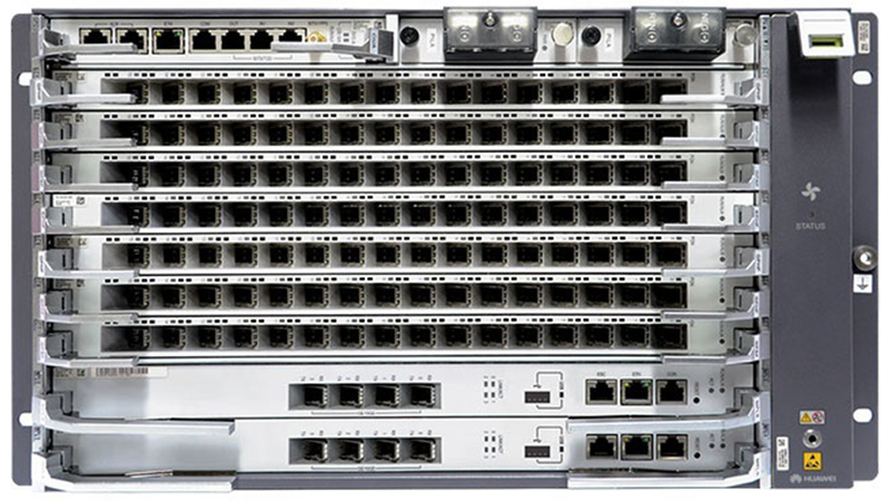 Nuevo ventilador del chasis Huawei Smartax Ma5800-x7 2 * placa de Control mplb 2 * tarjeta de alimentaci&oacute;n PlLA m&oacute;dulo SFP 10g 