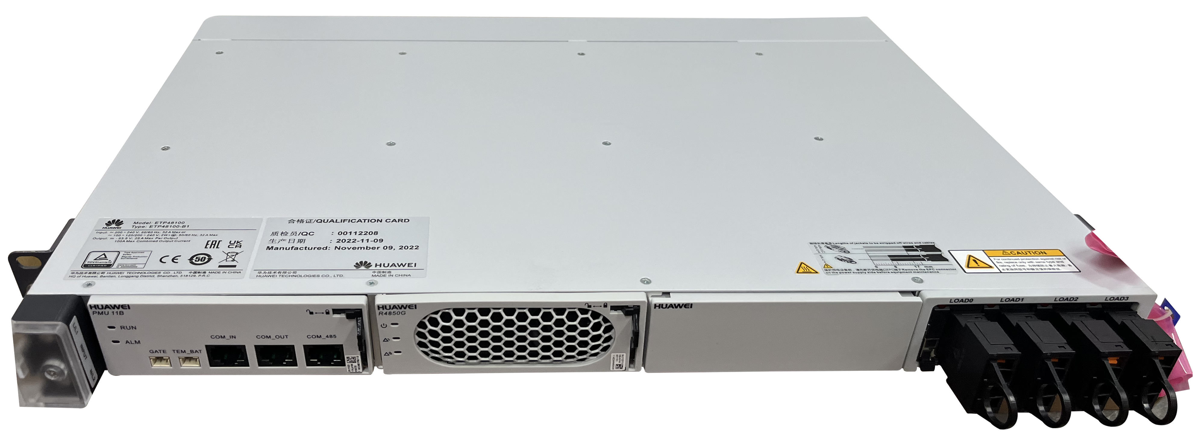Sistema de alimentaci&oacute;n CA/CC integrado Huawei ETP48100-B1